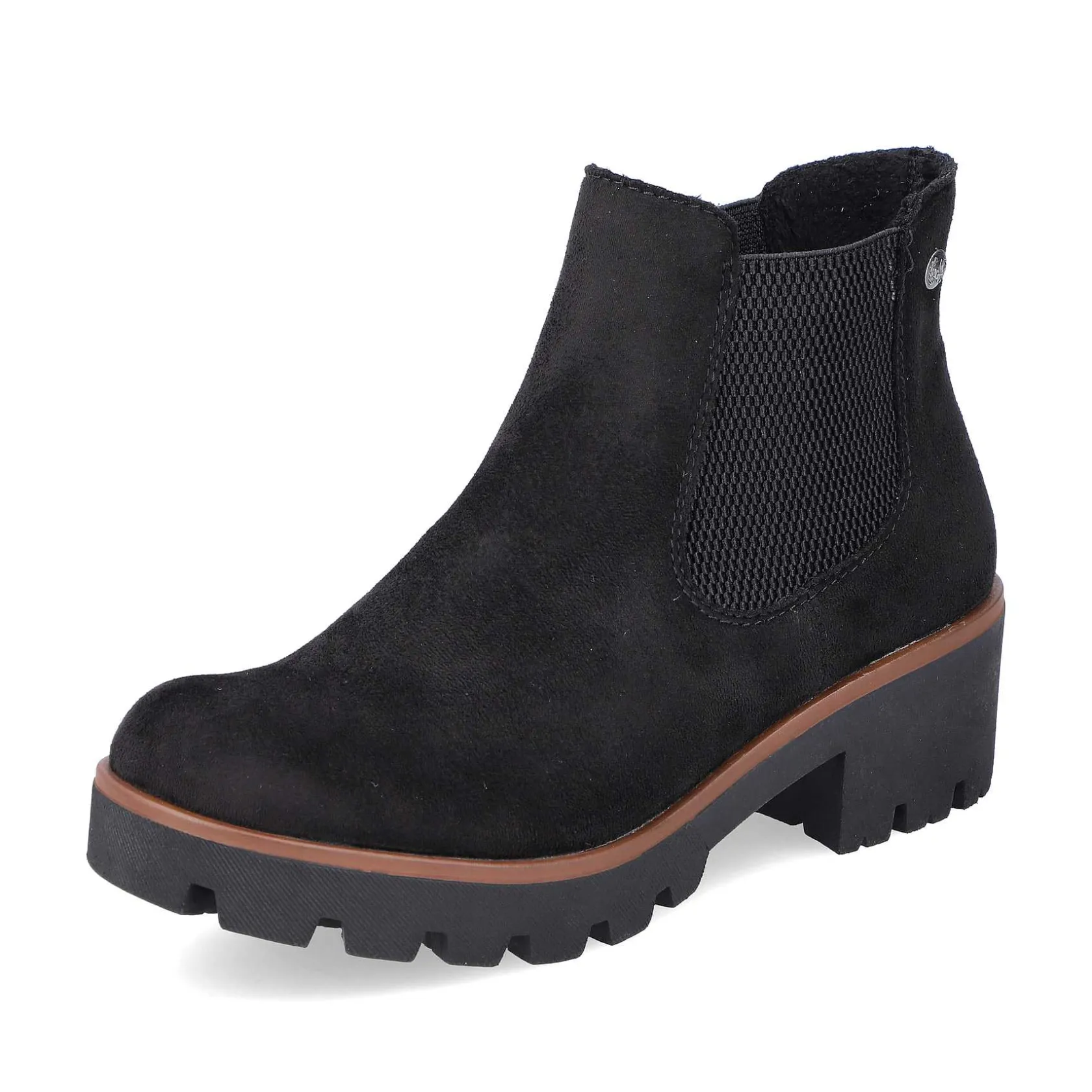 Rieker Ankle Boots & Boots-Women'S Chelsea Boots Graphite Black