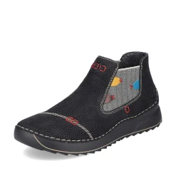 Rieker Ankle Boots & Boots-Women'S Chelsea Boots Asphalt Black-Multi
