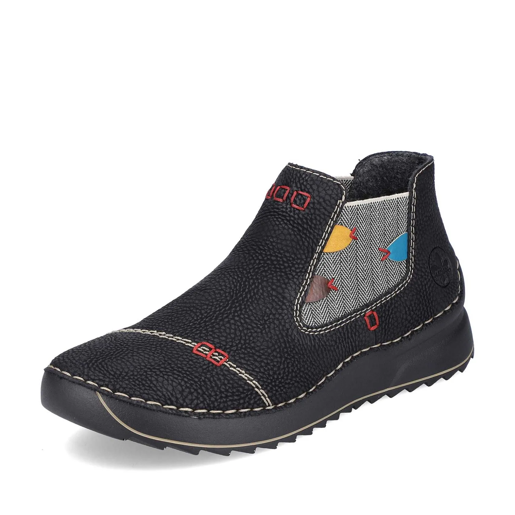 Rieker Ankle Boots & Boots-Women'S Chelsea Boots Asphalt Black-Multi