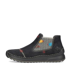 Rieker Ankle Boots & Boots-Women'S Chelsea Boots Asphalt Black-Multi