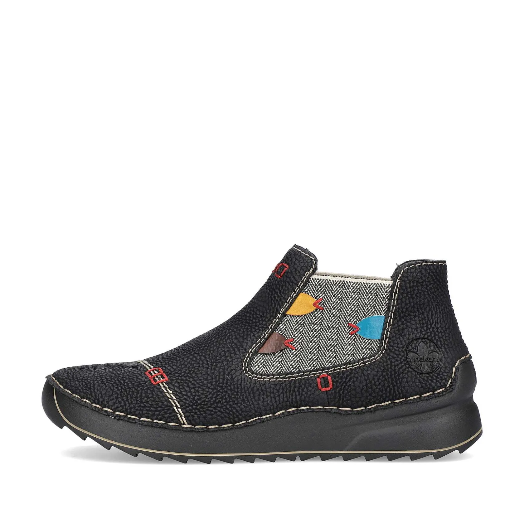 Rieker Ankle Boots & Boots-Women'S Chelsea Boots Asphalt Black-Multi
