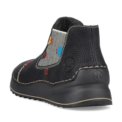 Rieker Ankle Boots & Boots-Women'S Chelsea Boots Asphalt Black-Multi