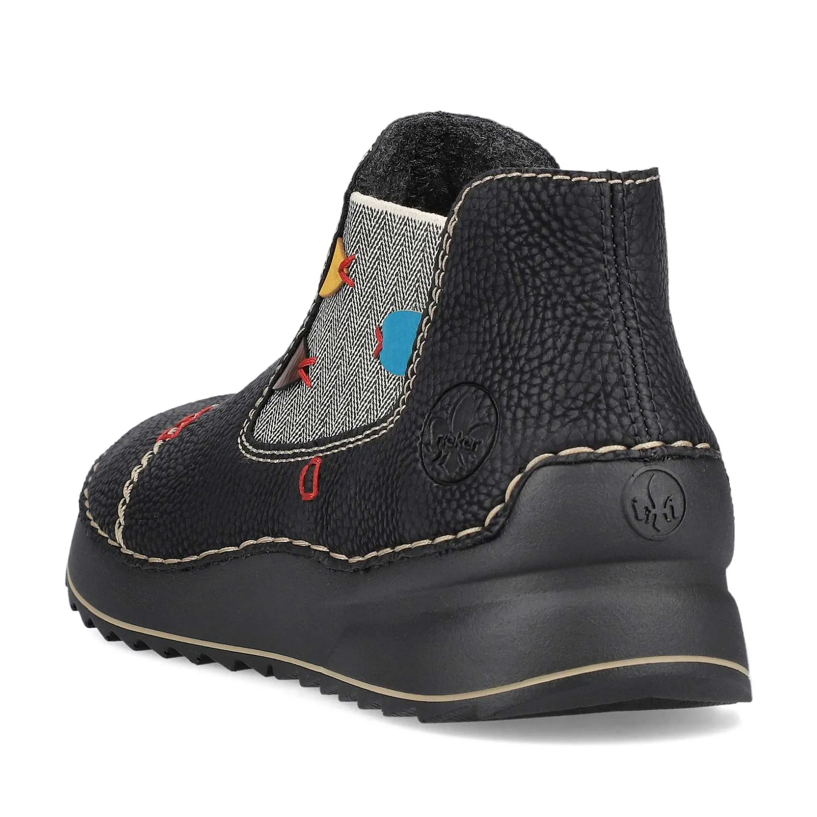 Rieker Ankle Boots & Boots-Women'S Chelsea Boots Asphalt Black-Multi