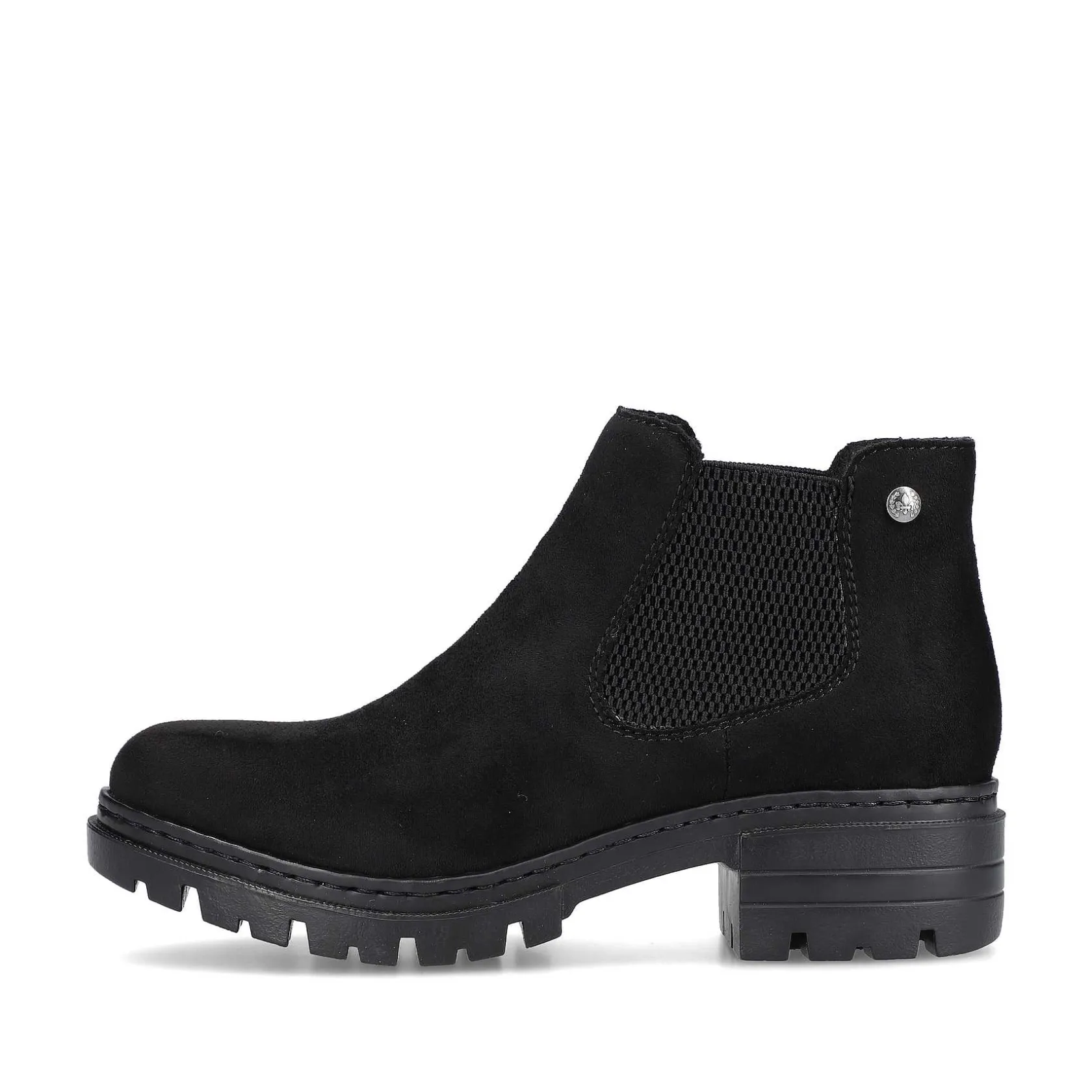 Rieker Ankle Boots & Boots-Women'S Chelsea Boots Graphite Black