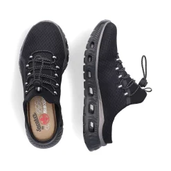 Rieker Low Shoes & Slippers-Women'S Clogs Asphalt Black