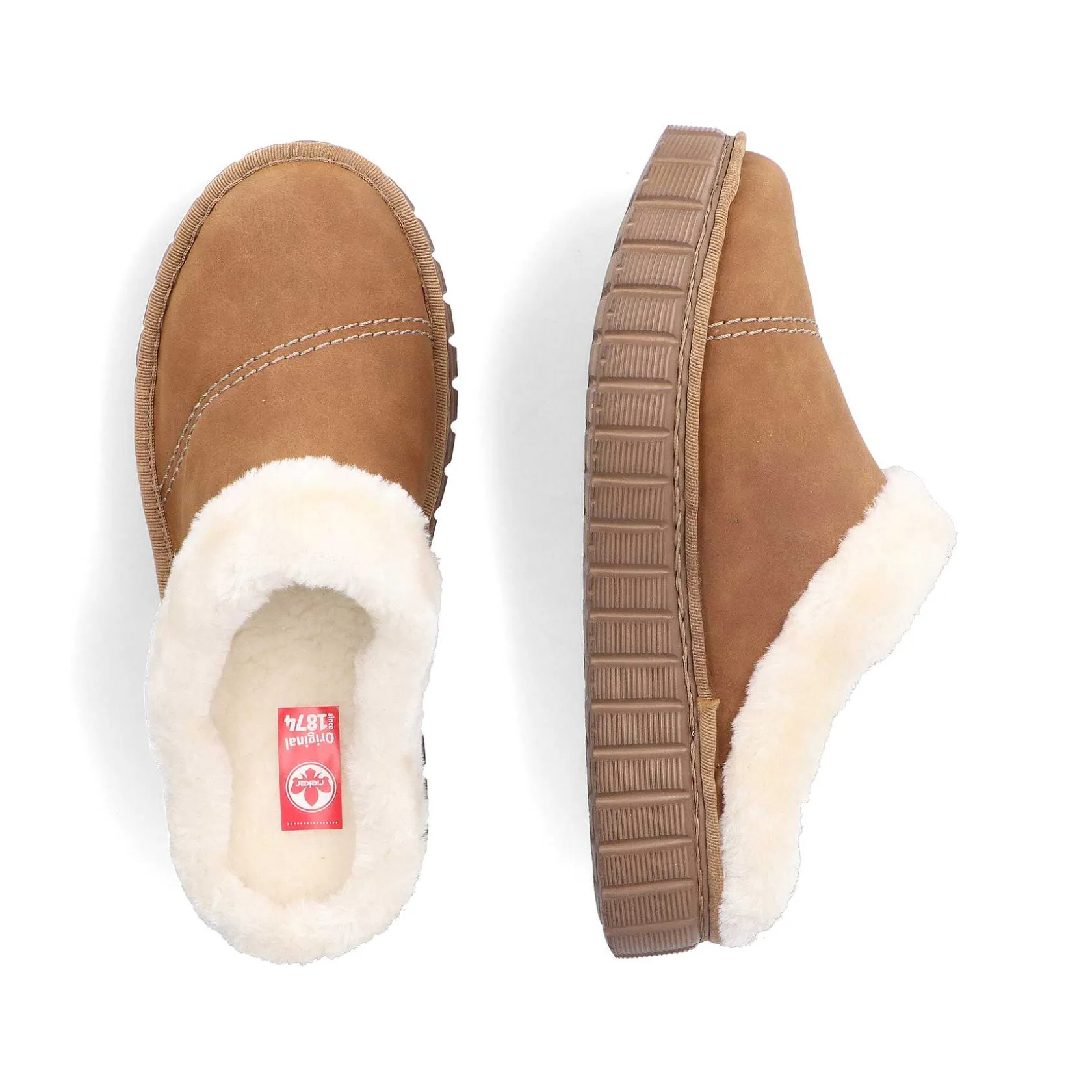 Rieker Low Shoes & Slippers-Women'S Clogs Caramel Brown