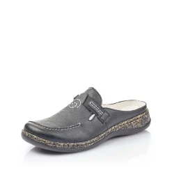 Rieker Low Shoes & Slippers-Women'S Clogs Jet Black