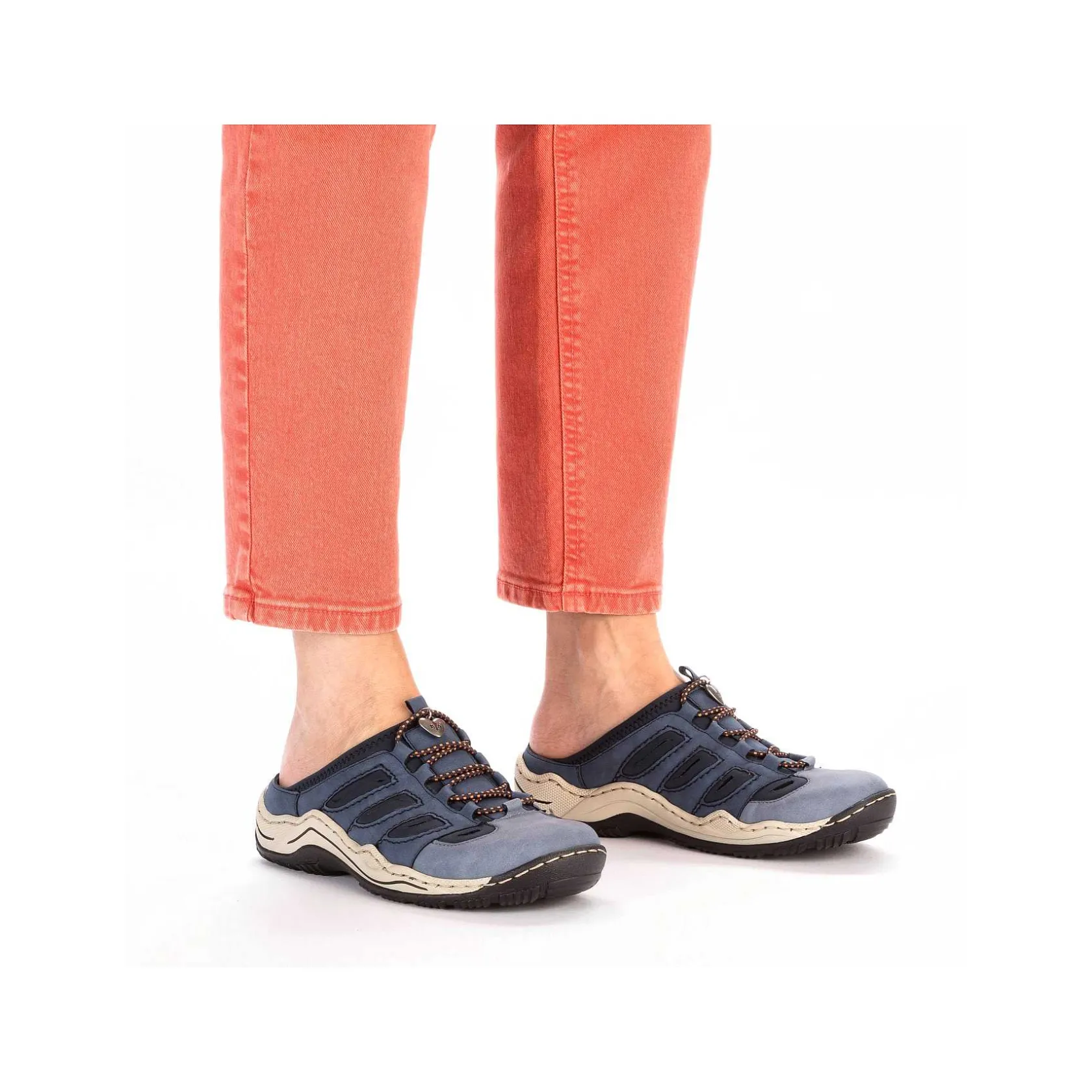 Rieker Low Shoes & Slippers-Women'S Clogs Light Blue