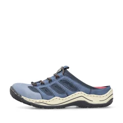 Rieker Low Shoes & Slippers-Women'S Clogs Light Blue