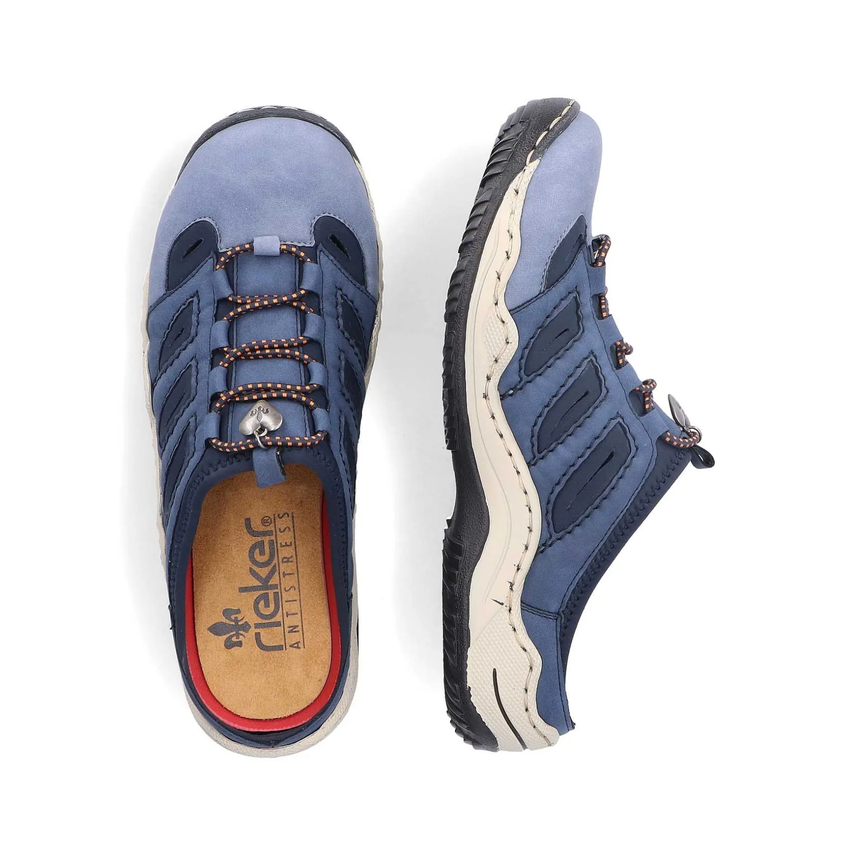 Rieker Low Shoes & Slippers-Women'S Clogs Light Blue