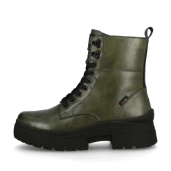 Rieker Ankle Boots & Boots-Women'S Corded Boots Army Green Black