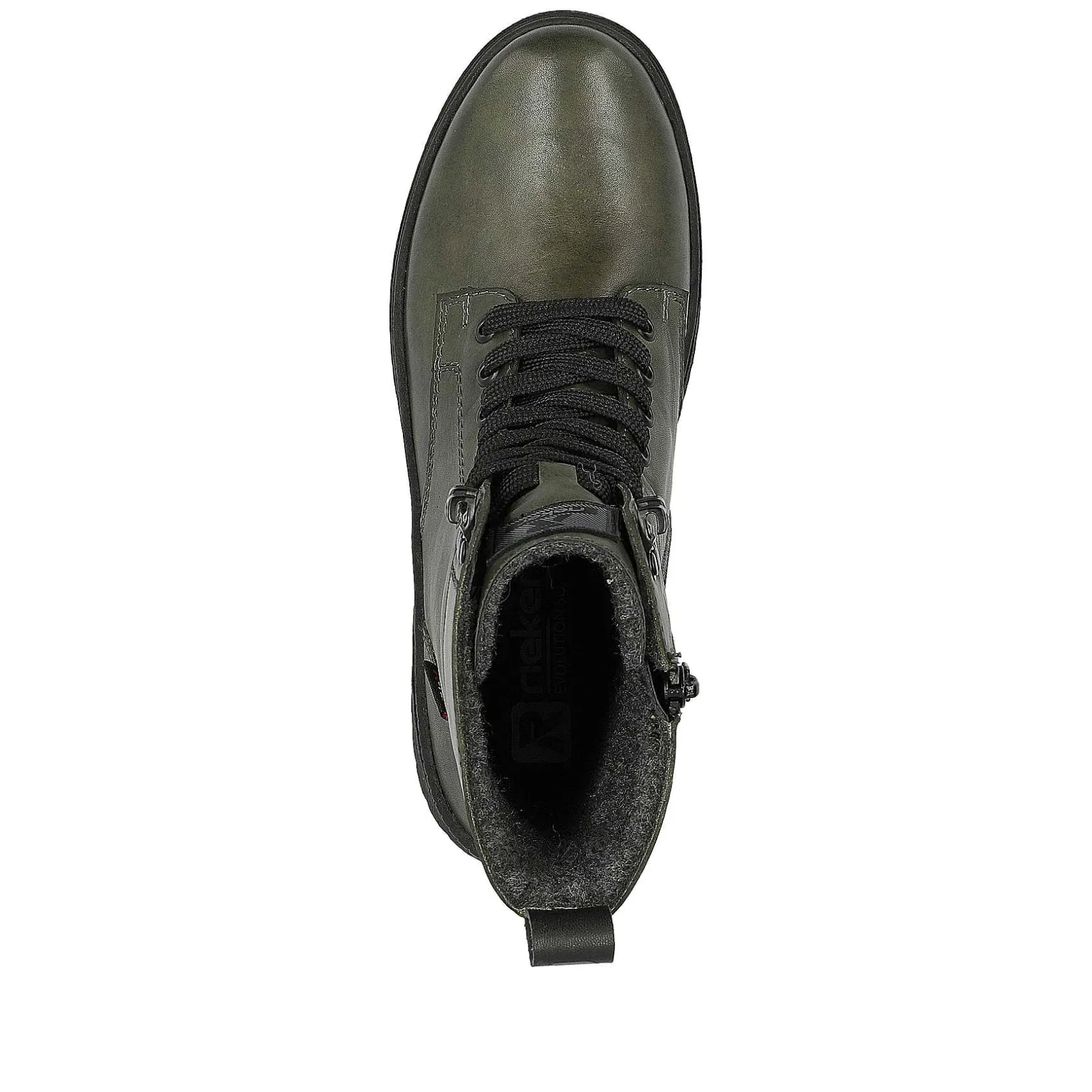 Rieker Ankle Boots & Boots-Women'S Corded Boots Army Green Black