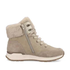 Rieker Ankle Boots & Boots-Women'S Corded Boots Champagne Beige