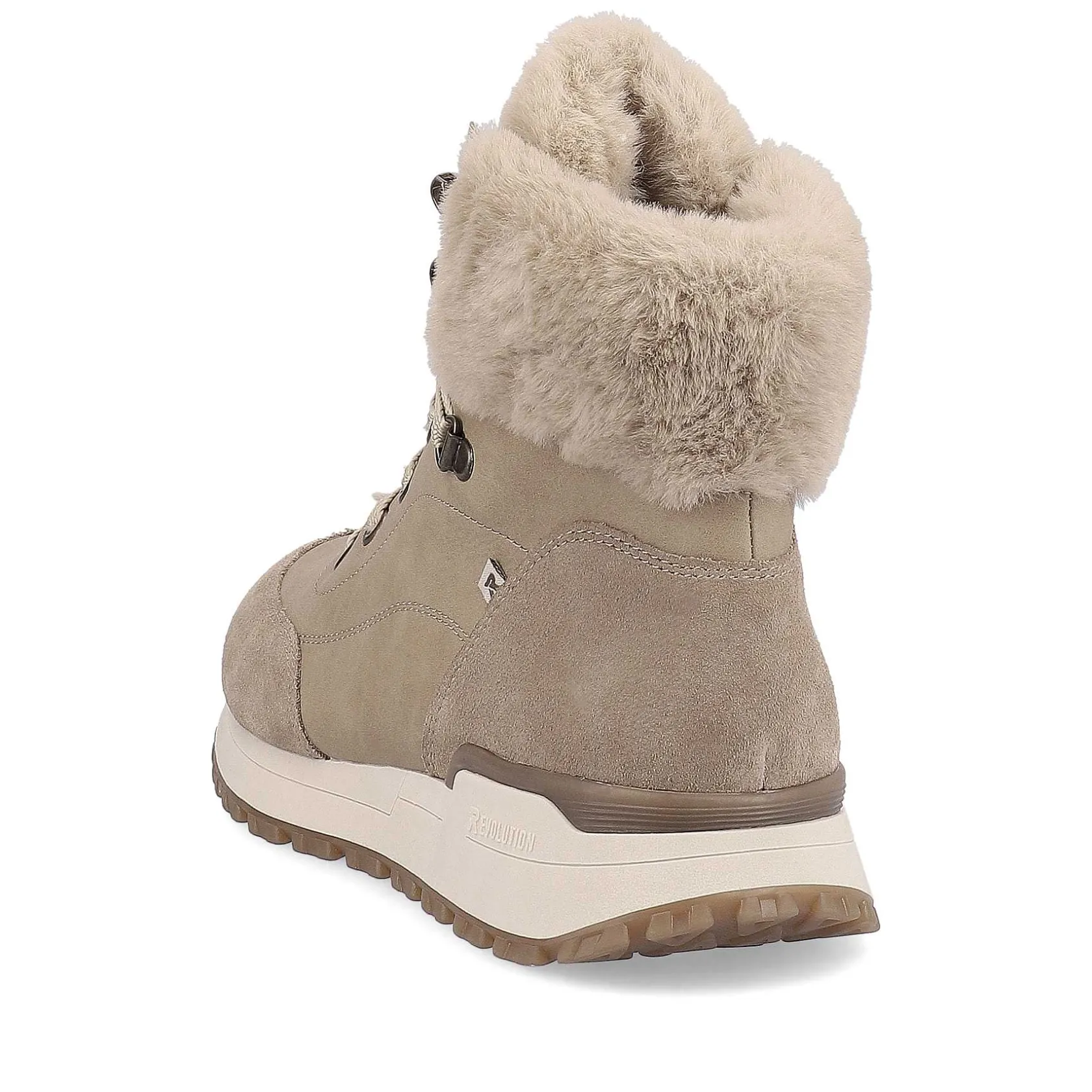 Rieker Ankle Boots & Boots-Women'S Corded Boots Champagne Beige
