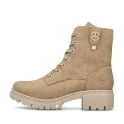 Rieker Ankle Boots & Boots-Women'S Corded Boots Brown Beige