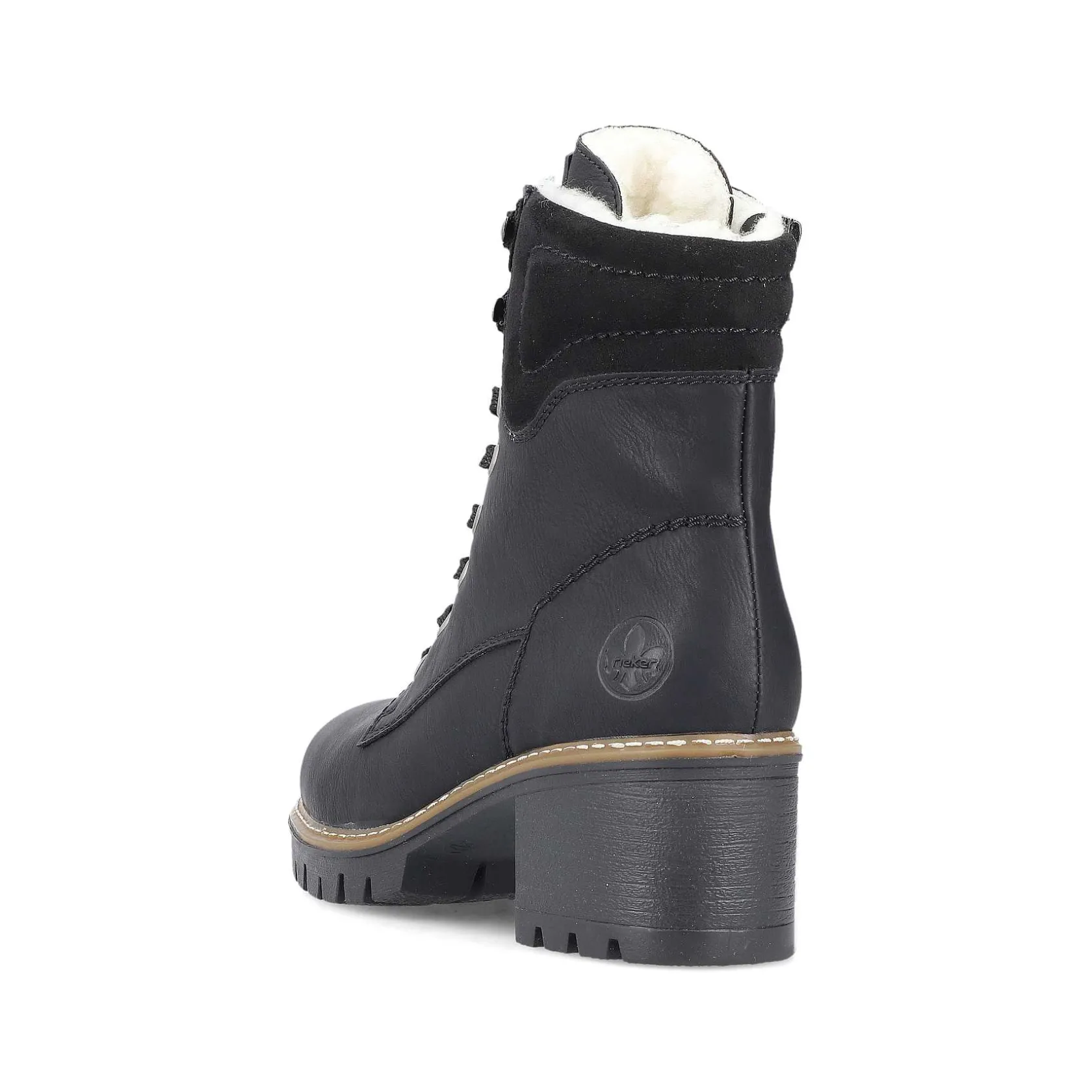 Rieker Ankle Boots & Boots-Women'S Corded Boots Deep Black