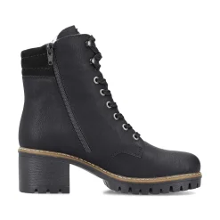 Rieker Ankle Boots & Boots-Women'S Corded Boots Deep Black