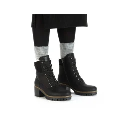 Rieker Ankle Boots & Boots-Women'S Corded Boots Deep Black