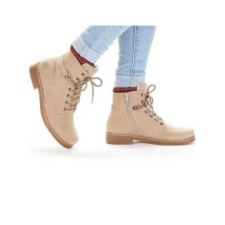 Rieker Ankle Boots & Boots-Women'S Corded Boots Sand Beige