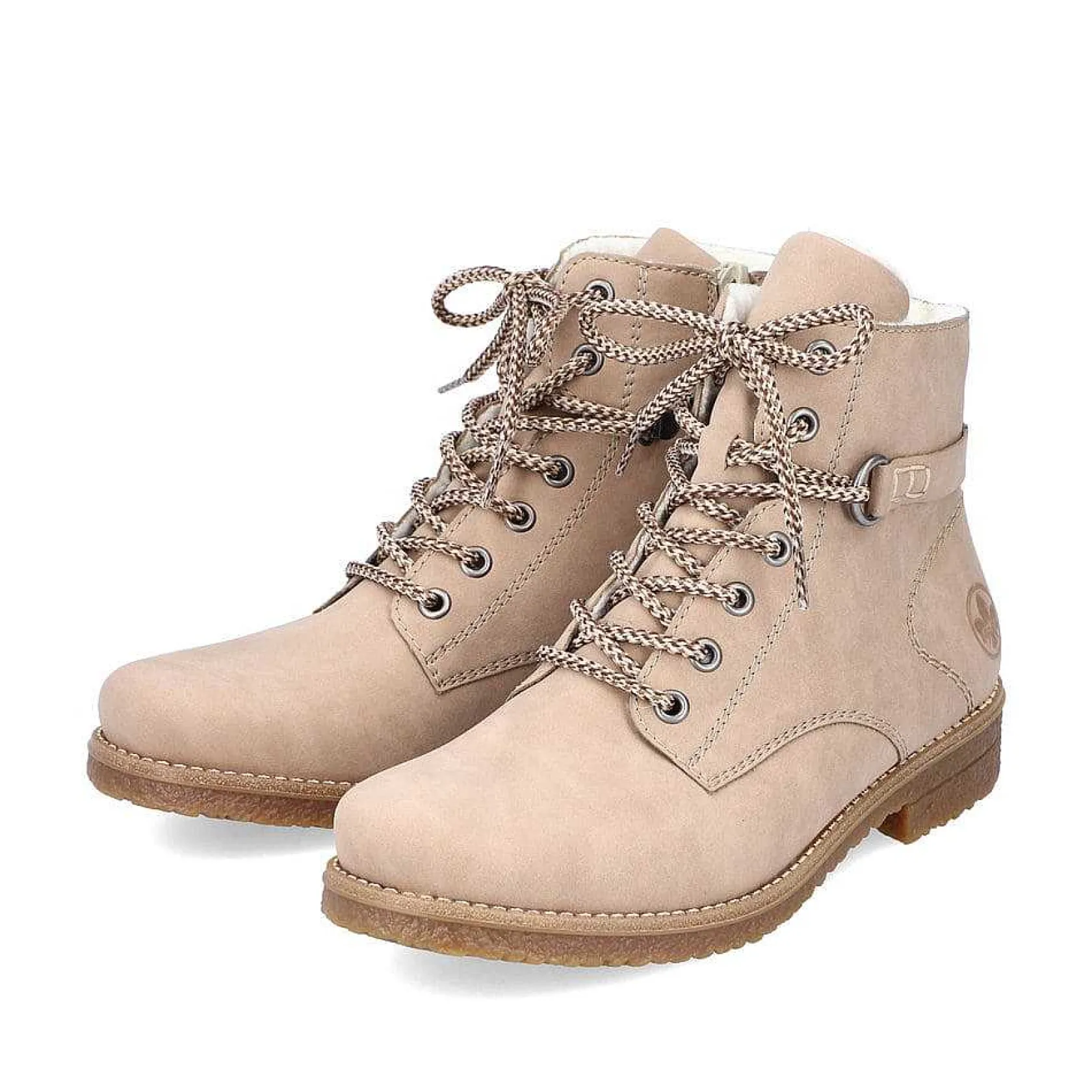 Rieker Ankle Boots & Boots-Women'S Corded Boots Sand Beige