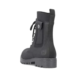 Rieker Ankle Boots & Boots-Women'S Corded Boots Deep Black