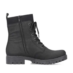 Rieker Ankle Boots & Boots-Women'S Corded Boots Deep Black