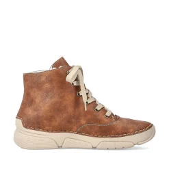 Rieker Ankle Boots & Boots-Women'S Corded Boots Chestnut Brown