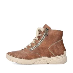 Rieker Ankle Boots & Boots-Women'S Corded Boots Chestnut Brown