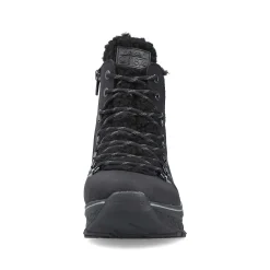 Rieker Ankle Boots & Boots-Women'S Corded Boots Asphalt Black