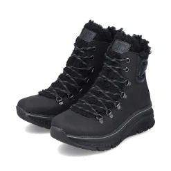 Rieker Ankle Boots & Boots-Women'S Corded Boots Asphalt Black