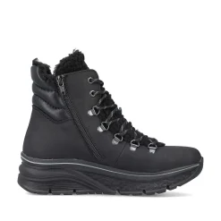 Rieker Ankle Boots & Boots-Women'S Corded Boots Asphalt Black