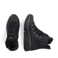 Rieker Ankle Boots & Boots-Women'S Corded Boots Asphalt Black