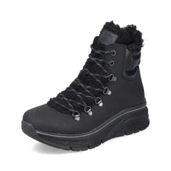 Rieker Ankle Boots & Boots-Women'S Corded Boots Asphalt Black