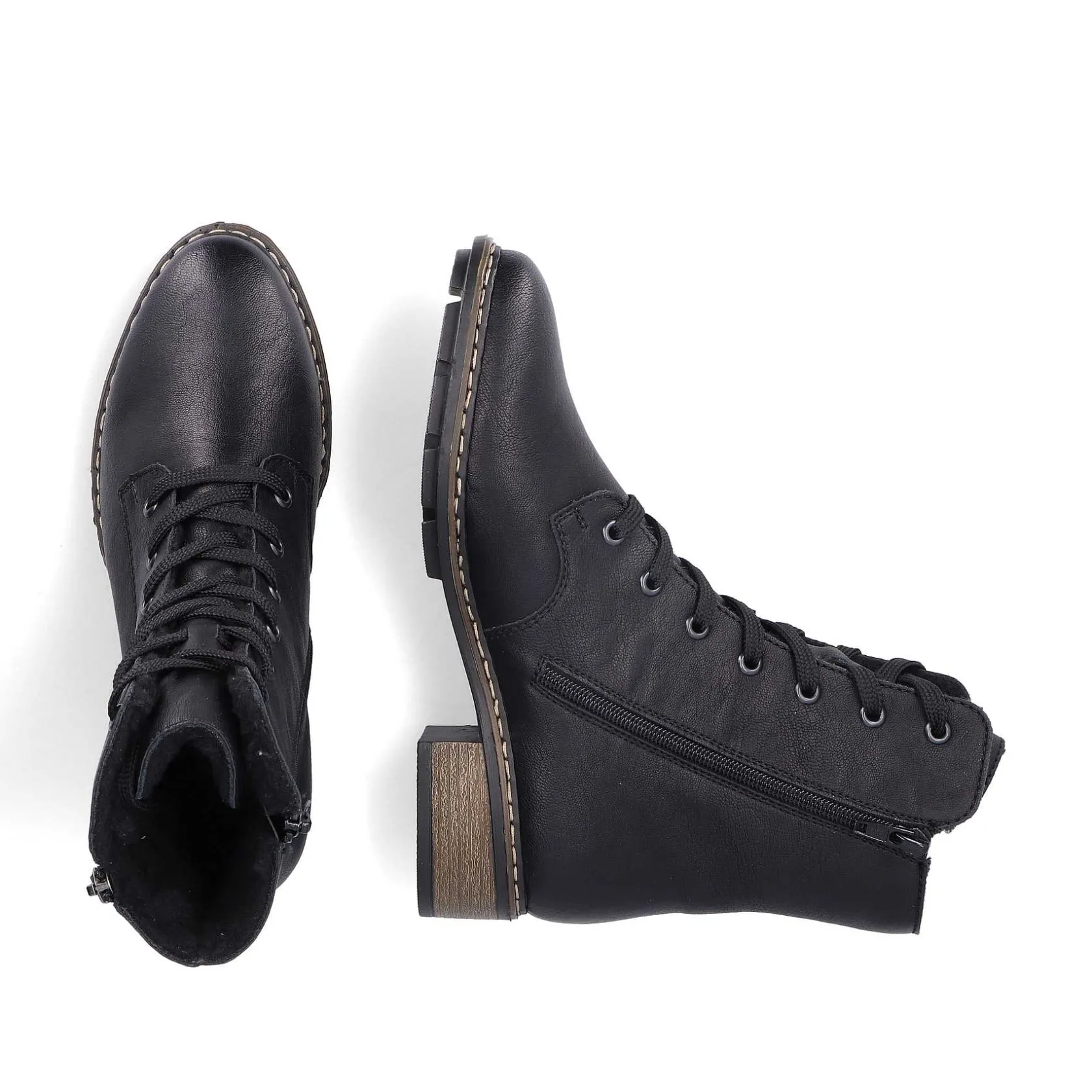 Rieker Ankle Boots & Boots-Women'S Corded Boots Night Black