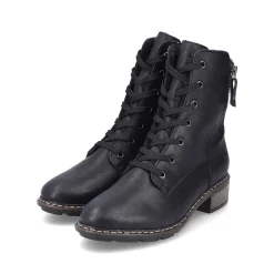 Rieker Ankle Boots & Boots-Women'S Corded Boots Night Black