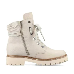 Rieker Ankle Boots & Boots-Women'S Corded Boots Cream Beige