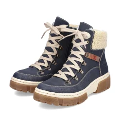 Rieker Ankle Boots & Boots-Women'S Corded Boots Sea Blue