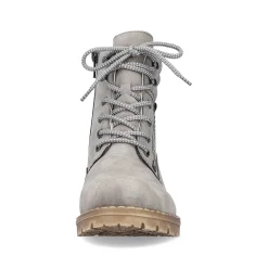 Rieker Ankle Boots & Boots-Women'S Corded Boots Silver Gray