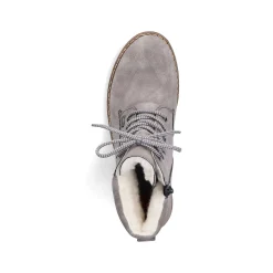 Rieker Ankle Boots & Boots-Women'S Corded Boots Silver Gray