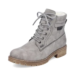 Rieker Ankle Boots & Boots-Women'S Corded Boots Silver Gray