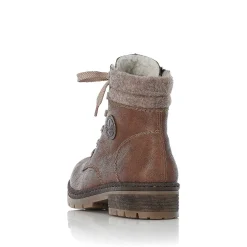 Rieker Ankle Boots & Boots-Women'S Corded Boots, Nut Brown