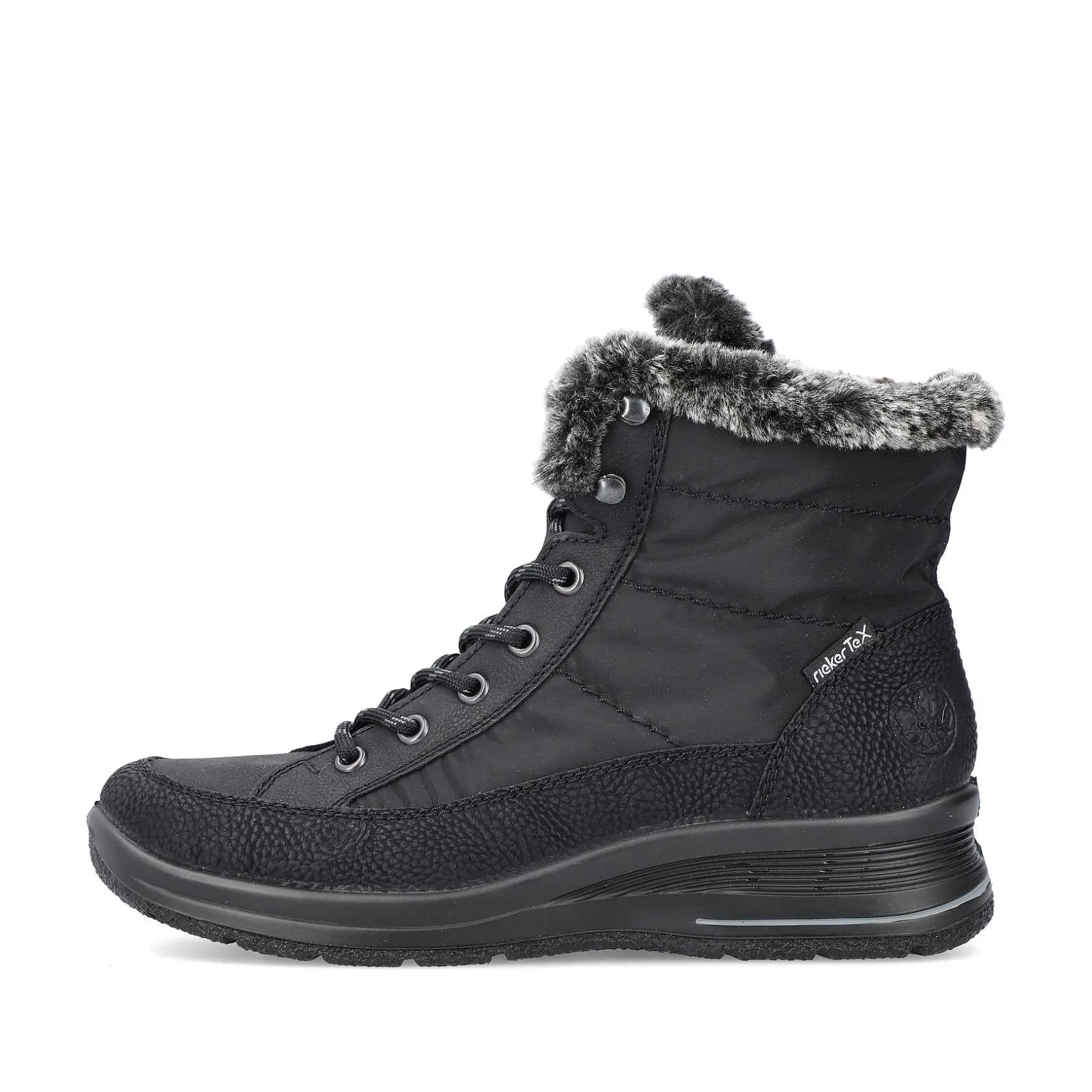 Rieker Ankle Boots & Boots-Women'S Corded Boots Night Black