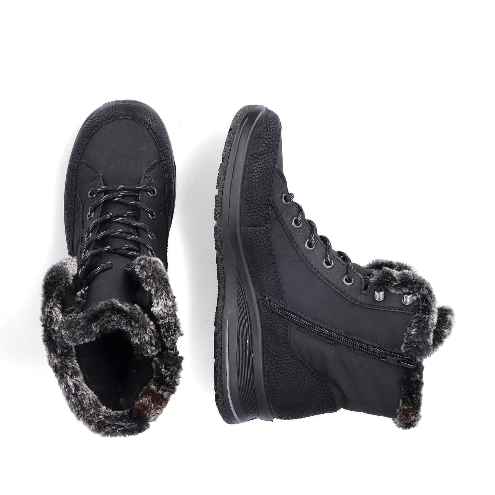 Rieker Ankle Boots & Boots-Women'S Corded Boots Night Black