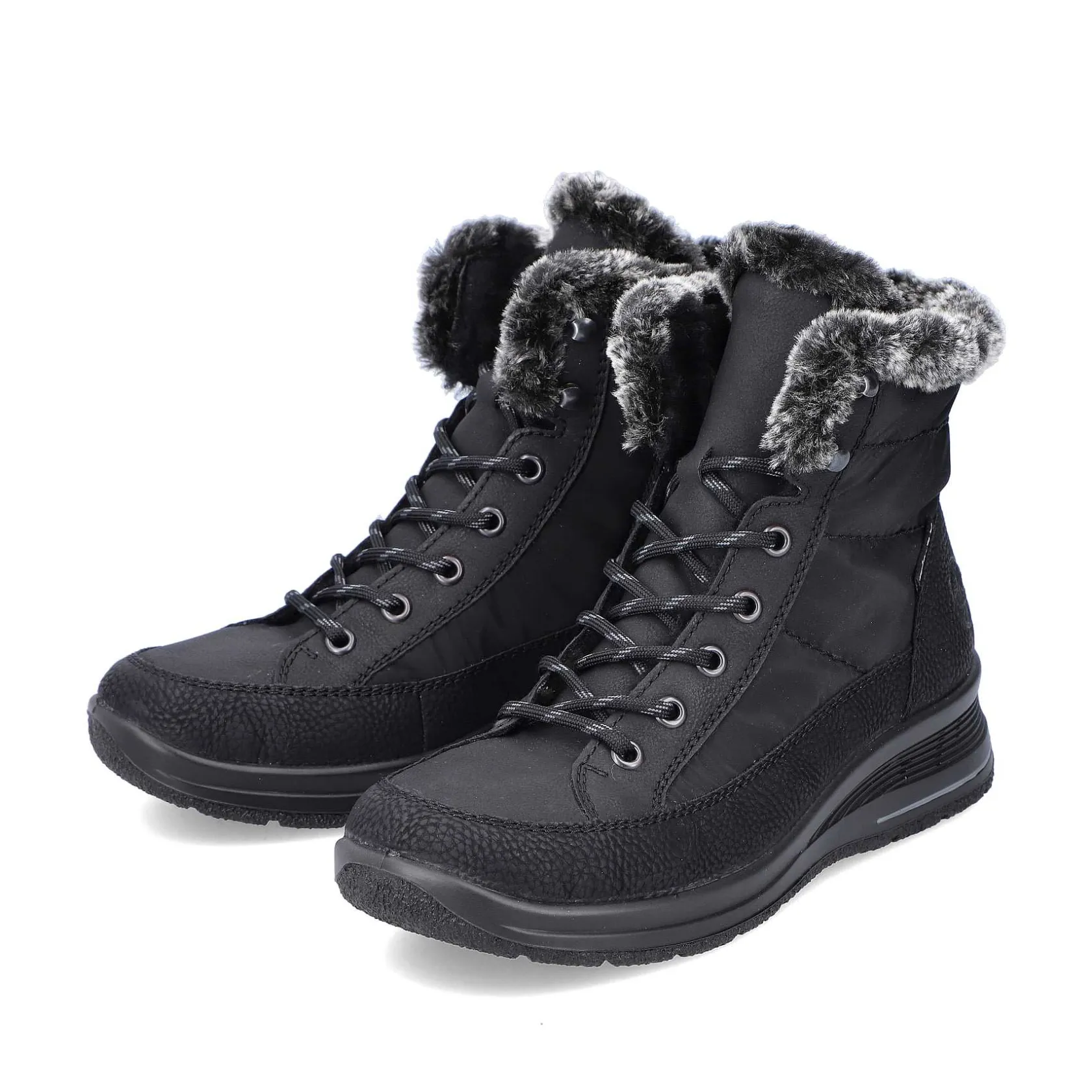 Rieker Ankle Boots & Boots-Women'S Corded Boots Night Black