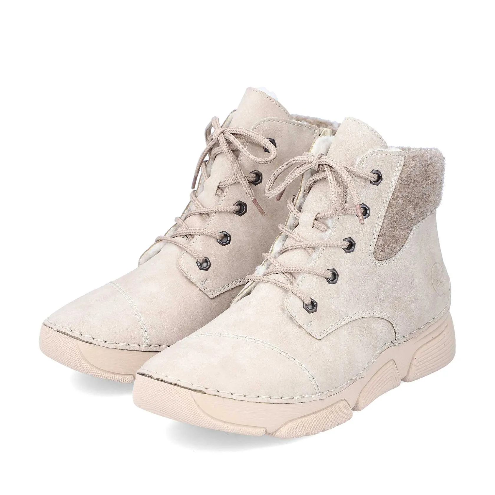 Rieker Ankle Boots & Boots-Women'S Corded Boots Light Beige