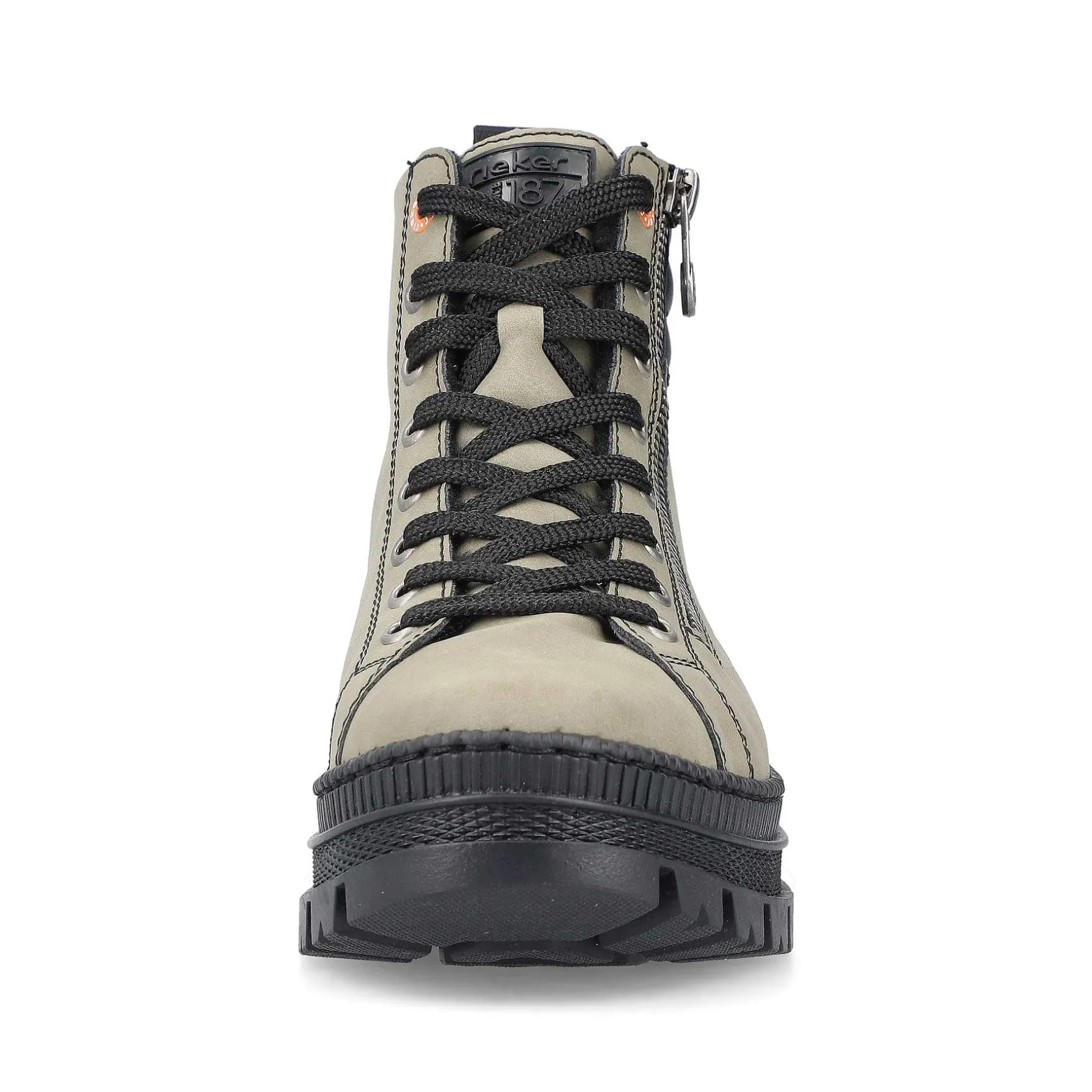 Rieker Ankle Boots & Boots-Women'S Corded Boots Grey-Green-Black