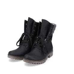 Rieker Ankle Boots & Boots-Women'S Corded Boots Night Black