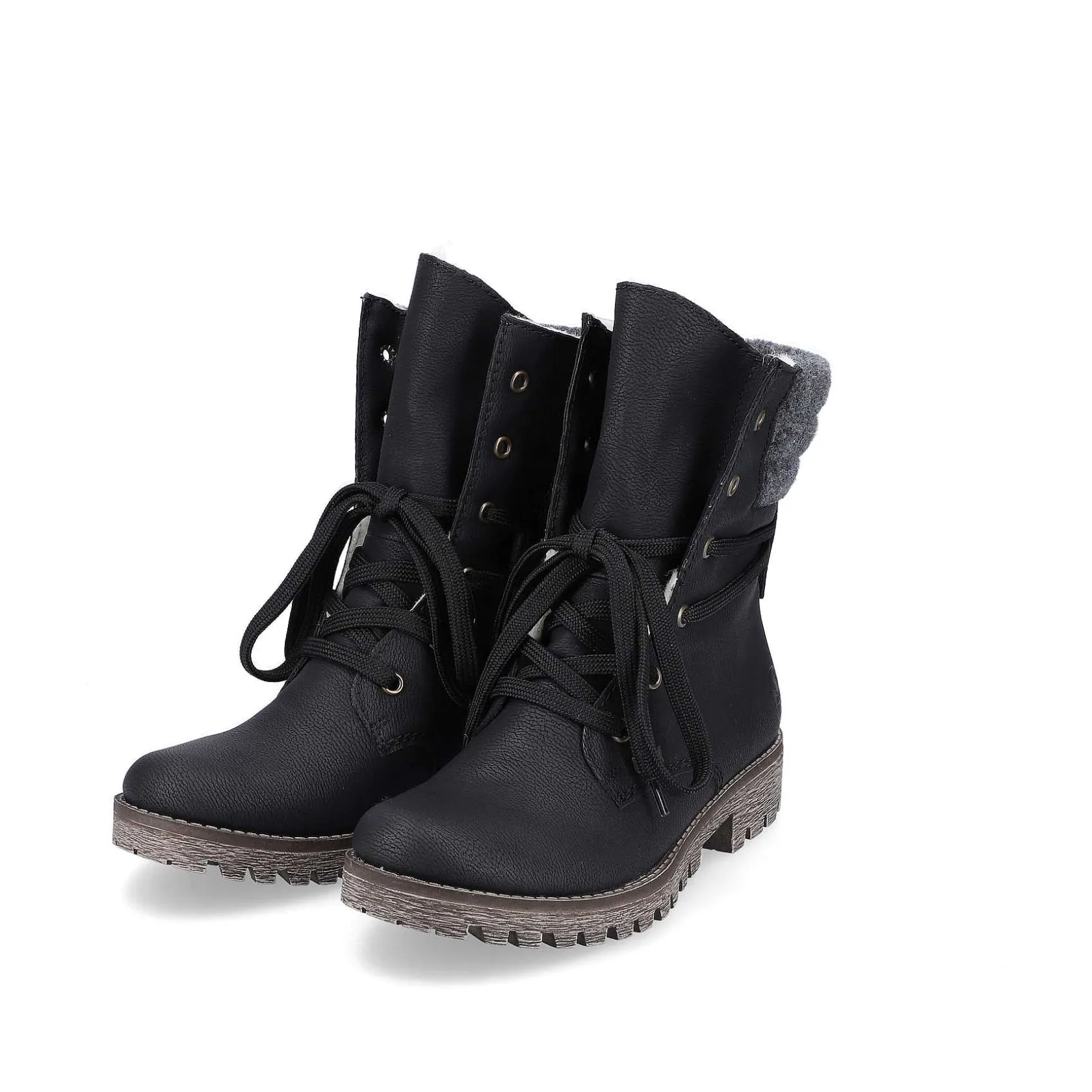 Rieker Ankle Boots & Boots-Women'S Corded Boots Night Black