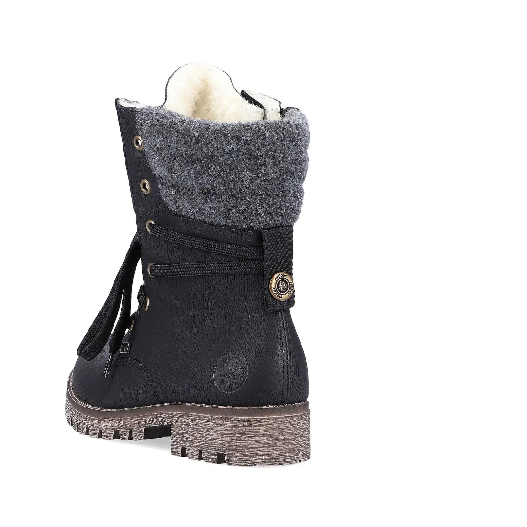 Rieker Ankle Boots & Boots-Women'S Corded Boots Night Black