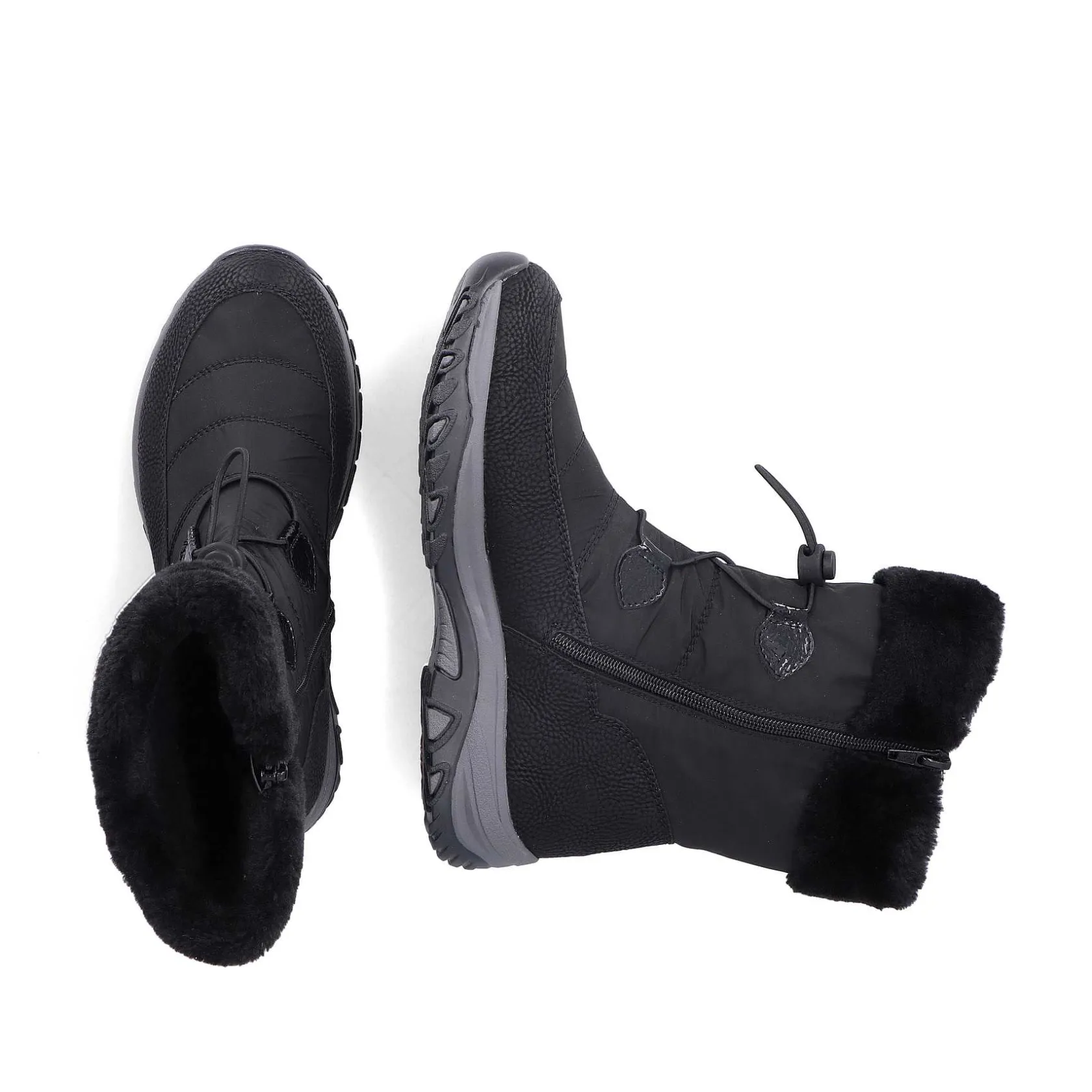 Rieker Ankle Boots & Boots-Women'S Corded Boots Night Black